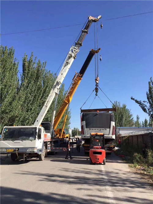 辛集市港口集装箱搬运案例